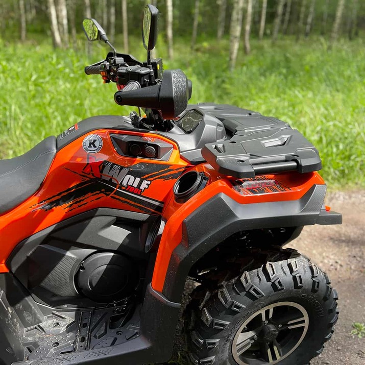 Loncin XWolf 700L ATV, Svart