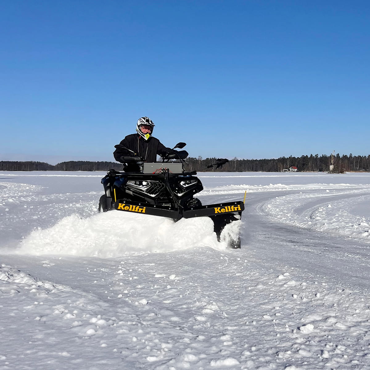 Vikplog ATV 150 cm med hydraulaggregat och cylinder