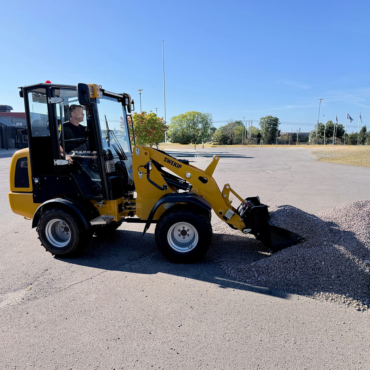 Hjullastare Swekip 1550 Electric