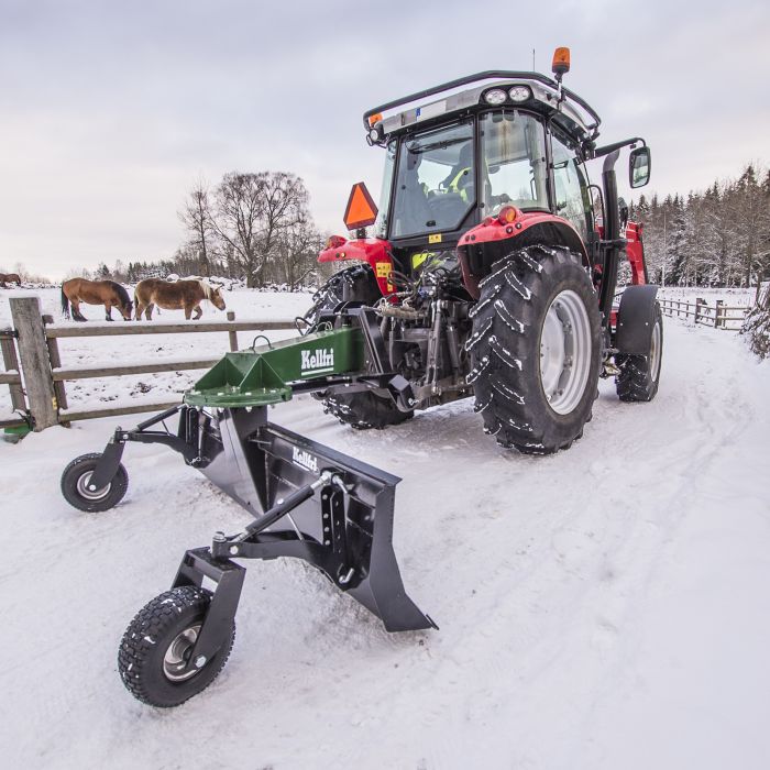 Schaktblad 2,5 m, inkl hjul och hydraulcylinder