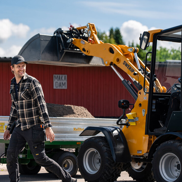 Hjullastare Swekip 1550 Stage V