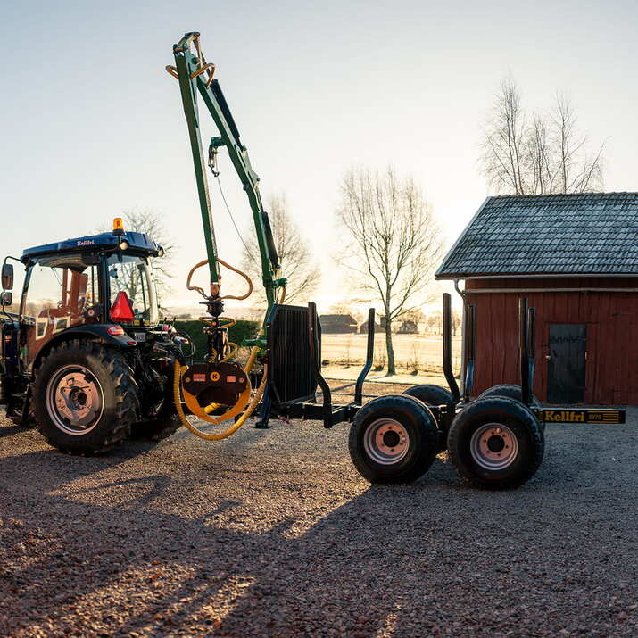 Skogsvagn 6 ton, Paket 1