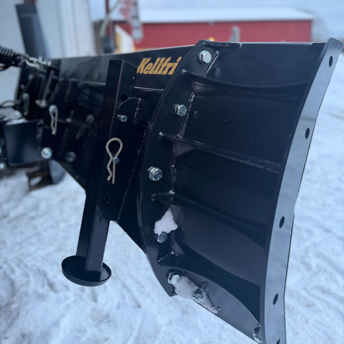 Snöblad 2,5 m, bultat Lilla BM-fäste
