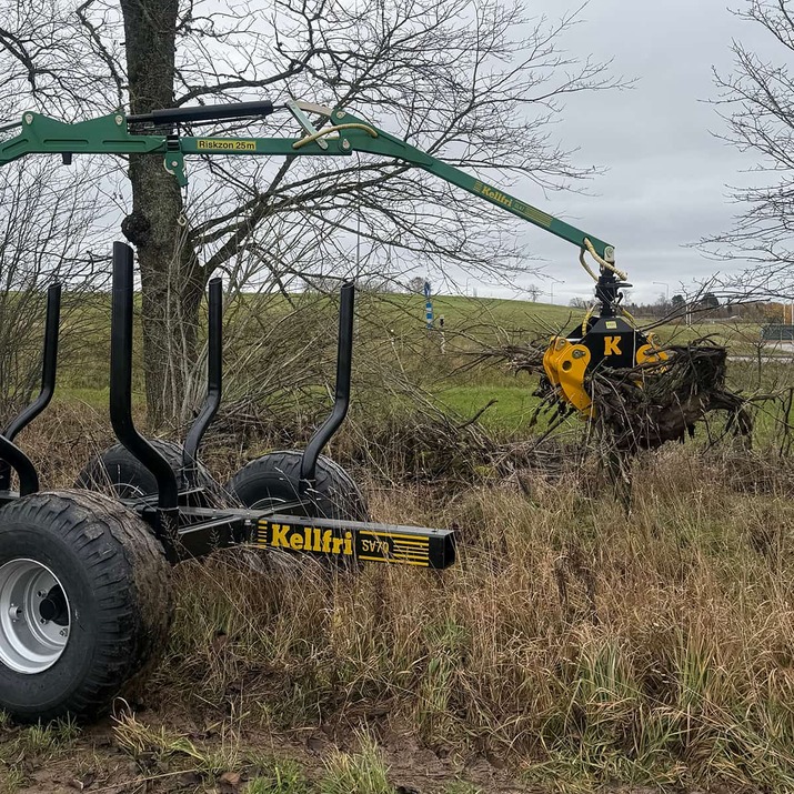Risgrip inkl. hydraulslang och bult