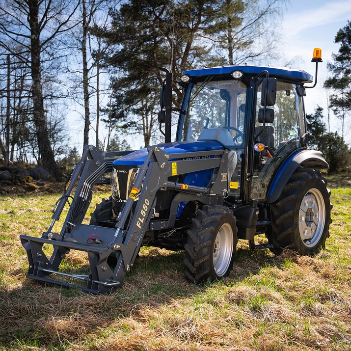 Traktor Lovol 50 hk 4wd med frontlastare, Stage V