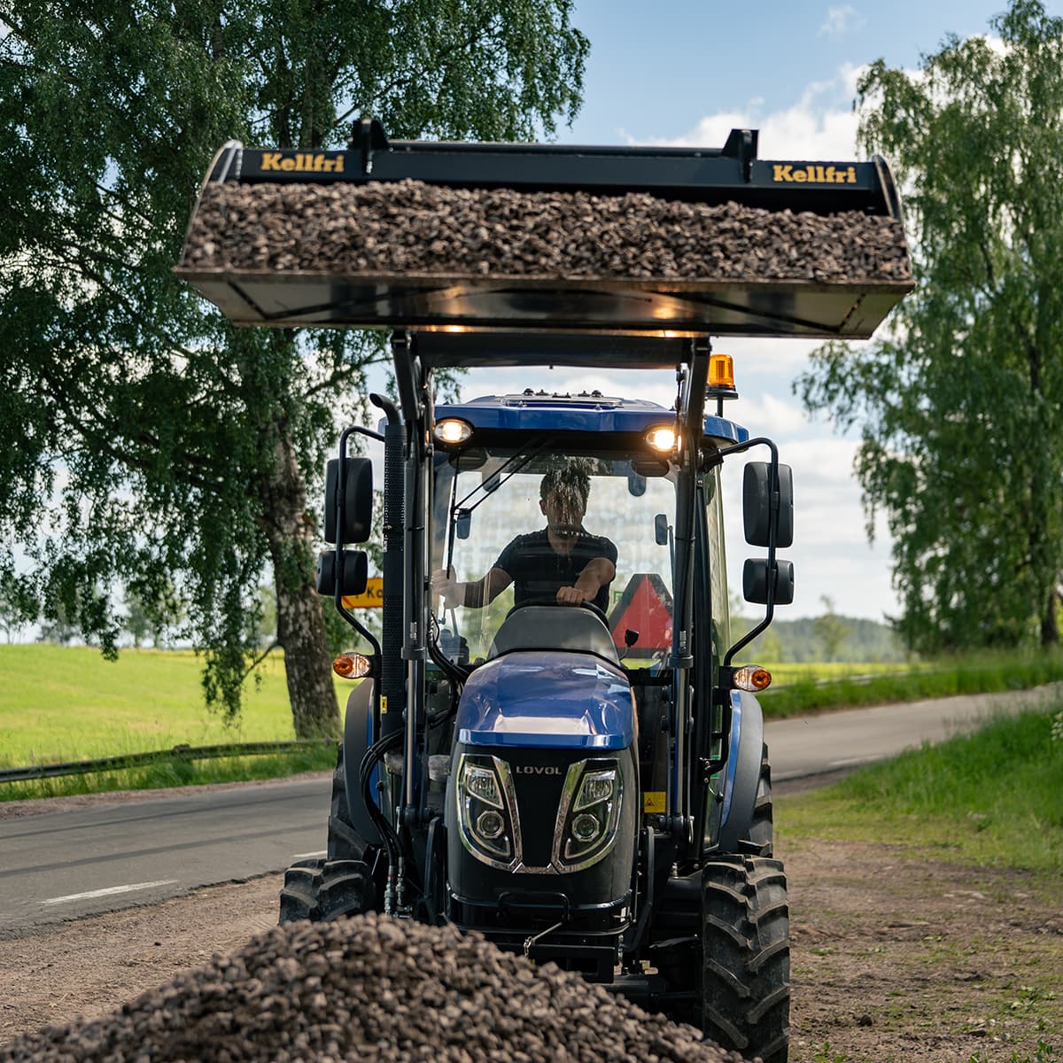 Planeringsskopa 2,2 m, Euro