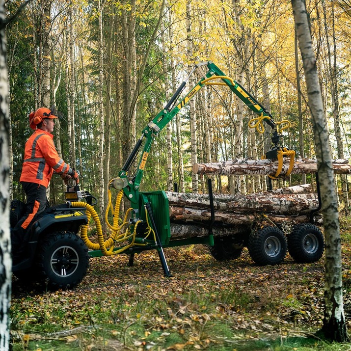 Skogsvagn ATV FT36DFR-2T