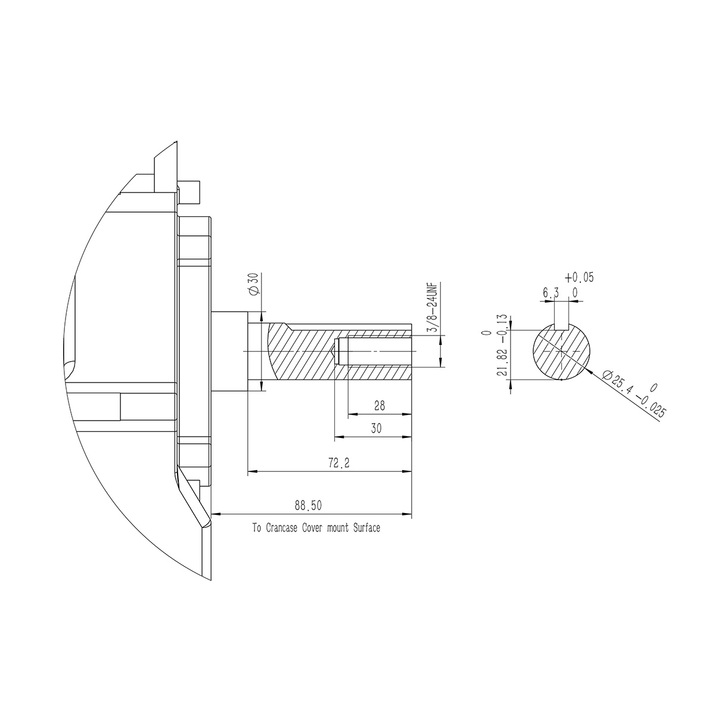 Motor Bensin 14,96 hk 459cc