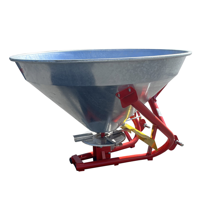 Gödningsspridare 650 kg, inkl k-axel